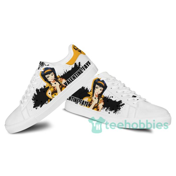 faye valentine custom cowboy bebop anime skate shoes for men and women 3 KFU55 600x600px Faye Valentine Custom Cowboy Bebop Anime Skate Shoes For Men And Women