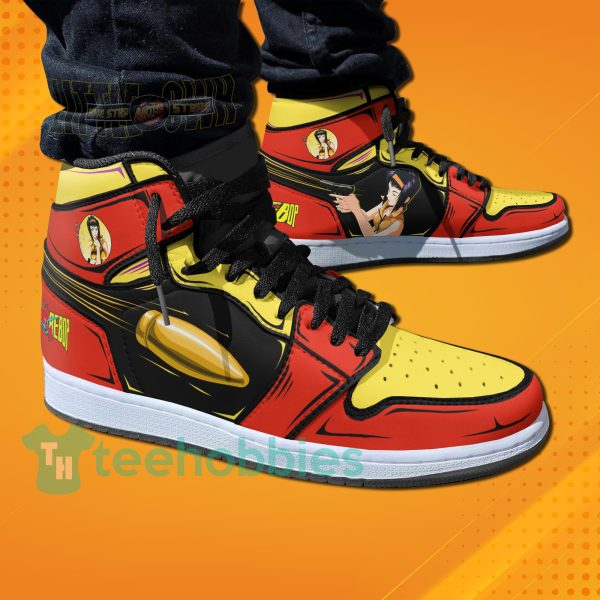 faye valentine shoes custom cowboy bebop anime air jordan hightop sneakers 4 hSmIJ 600x600px Faye Valentine Shoes Custom Cowboy Bebop Anime Air Jordan Hightop Sneakers