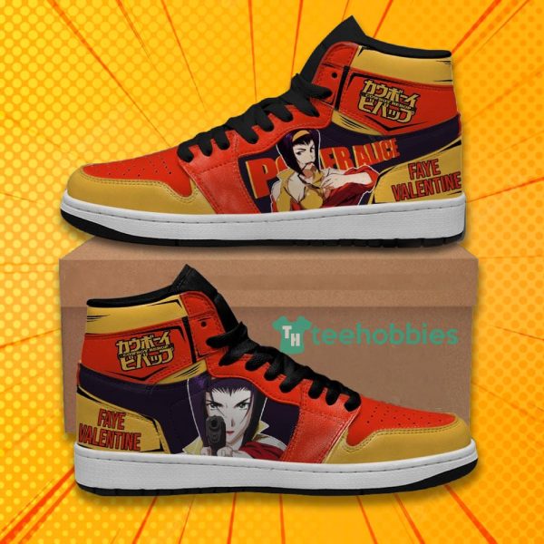 faye valentine sneakers cowboy bebop anime air jordan hightop sneakers 2 f5WTb 600x600px Faye Valentine Sneakers Cowboy Bebop Anime Air Jordan Hightop Sneakers