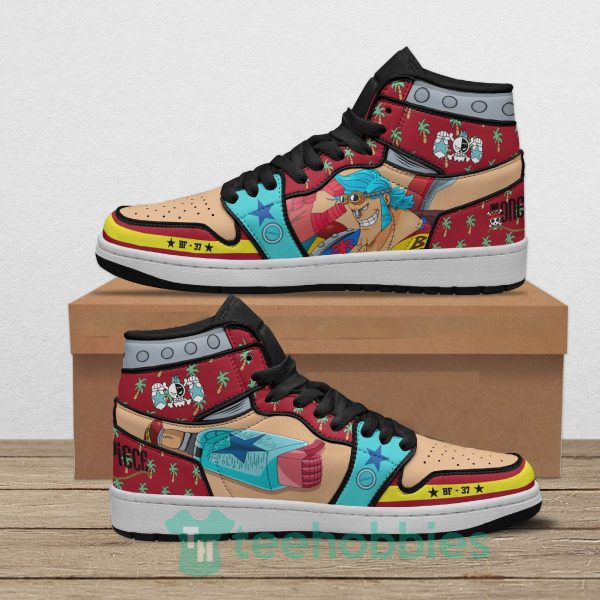 franky anime custom one piece air jordan hoghtop shoes 1 oxSjZ 600x600px Franky Anime Custom One Piece Air Jordan Hoghtop Shoes