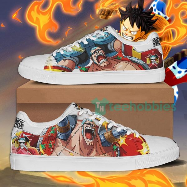 franky one piece fans custom anime skate shoes 1 X0SPo 600x600px Franky One Piece Fans Custom Anime Skate Shoes