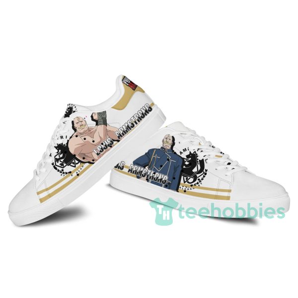 fullmetal alchemist ale26 louis armstrong custom anime skate shoes for men and women 3 ZXH4X 600x600px Fullmetal Alchemist Ale& Louis Armstrong Custom Anime Skate Shoes For Men And Women