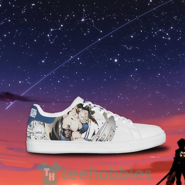 fullmetal alchemist alex louis armstrong custom anime skate shoes for anime fans 2 e38MC 600x600px Fullmetal Alchemist Alex Louis Armstrong Custom Anime Skate Shoes For Anime Fans