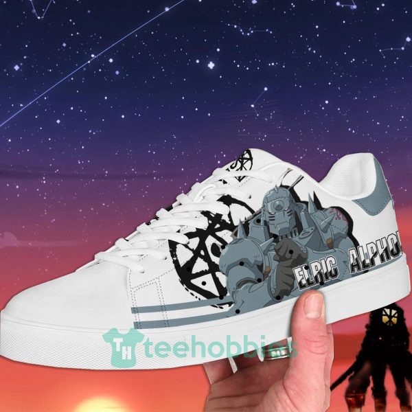 fullmetal alchemist elric brothers custom anime skate shoes for men and women 2 Evv32 600x600px Fullmetal Alchemist Elric Brothers Custom Anime Skate Shoes For Men And Women