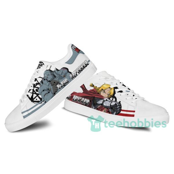fullmetal alchemist elric brothers custom anime skate shoes for men and women 3 oMJnQ 600x600px Fullmetal Alchemist Elric Brothers Custom Anime Skate Shoes For Men And Women