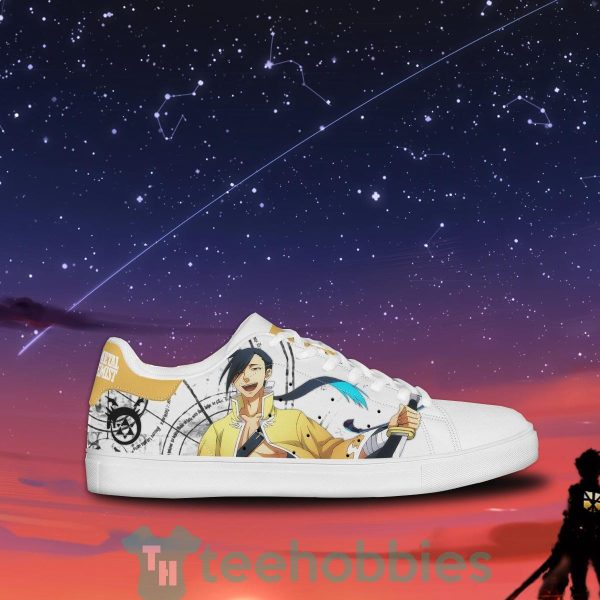 fullmetal alchemist ling yao custom anime skate shoes for anime fans 2 qn7M2 600x600px Fullmetal Alchemist Ling Yao Custom Anime Skate Shoes For Anime Fans