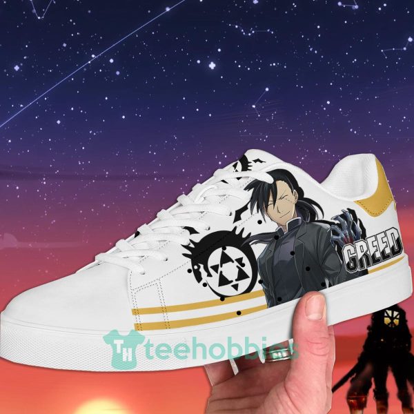 fullmetal alchemist ling yao custom anime skate shoes for men and women 2 jSyyF 600x600px Fullmetal Alchemist Ling Yao Custom Anime Skate Shoes For Men And Women