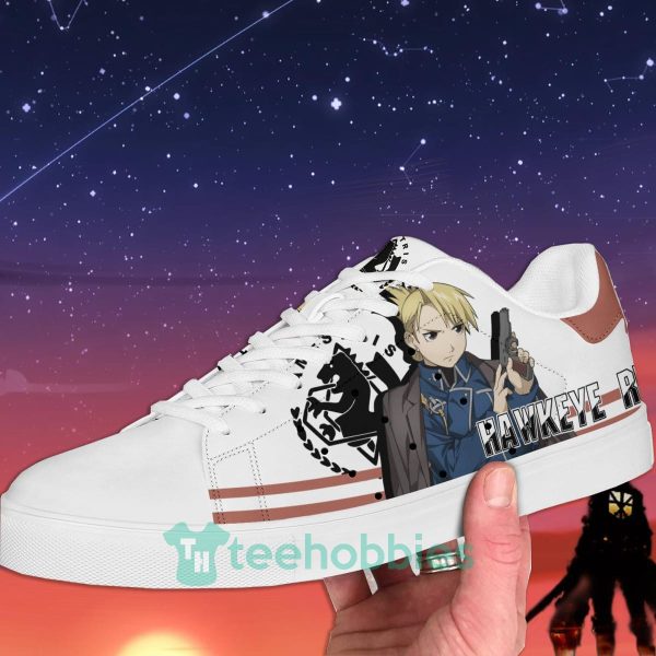 fullmetal alchemist riza hawkeye custom anime skate shoes for men and women 2 xUG4a 600x600px Fullmetal Alchemist Riza Hawkeye Custom Anime Skate Shoes For Men And Women