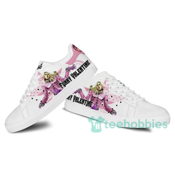 funny valentine custom anime jojos bizarre adventure skate shoes for men and women 3 a5dYJ 600x600px Funny Valentine Custom Anime Jojo's Bizarre Adventure Skate Shoes For Men And Women