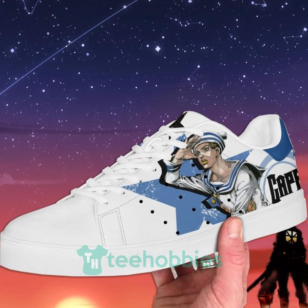 gappy custom anime jojos bizarre adventure skate shoes for men and women 2 ARdTz 600x600px Gappy Custom Anime Jojo's Bizarre Adventure Skate Shoes For Men And Women