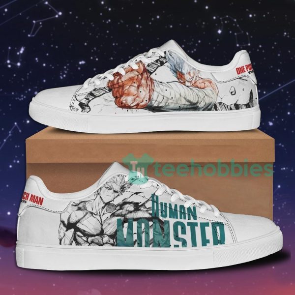 garou one punch man custom anime skate shoes for men and women 1 AWZ01 600x600px Garou One Punch Man Custom Anime Skate Shoes For Men And Women
