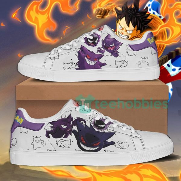 gengar custom pokemon anime skate shoes for men and women 1 6u2TQ 600x600px Gengar Custom Pokemon Anime Skate Shoes For Men And Women