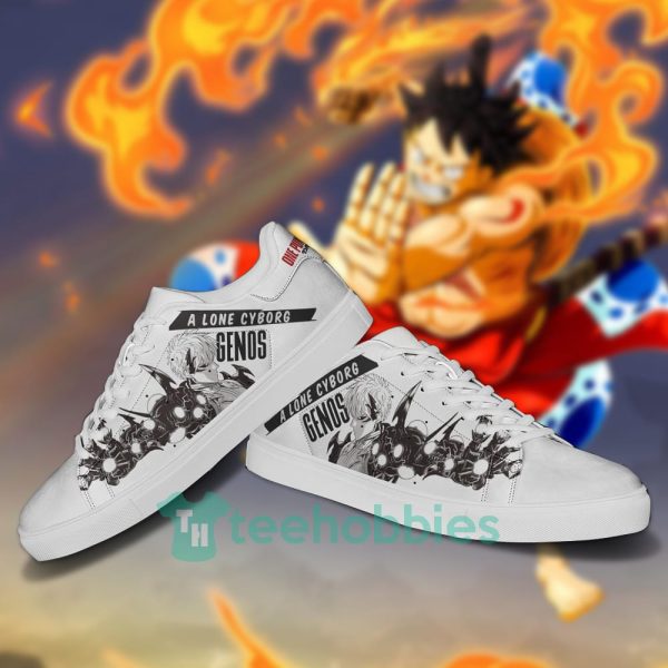 genos one punch man custom anime skate shoes for men and women 3 M5XdB 600x600px Genos One Punch Man Custom Anime Skate Shoes For Men And Women