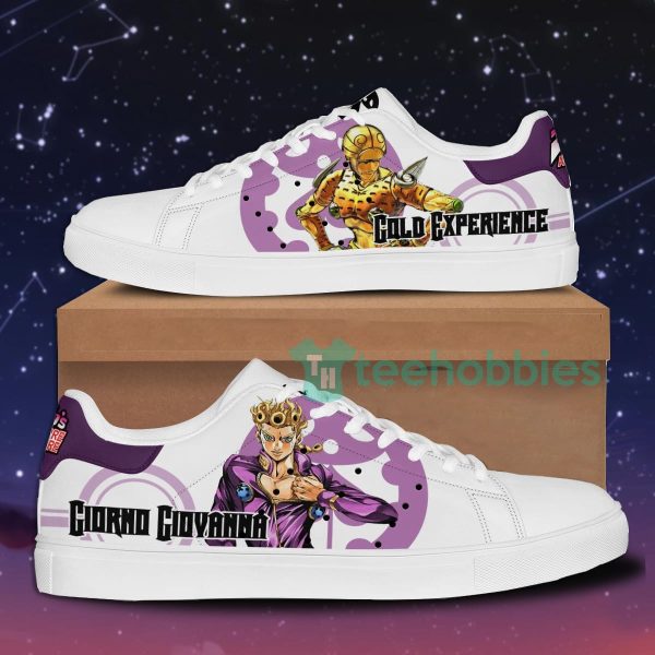 giorno giovanna custom anime jojos bizarre adventure skate shoes for men and women 1 pNFgq 600x600px Giorno Giovanna Custom Anime Jojo's Bizarre Adventure Skate Shoes For Men And Women