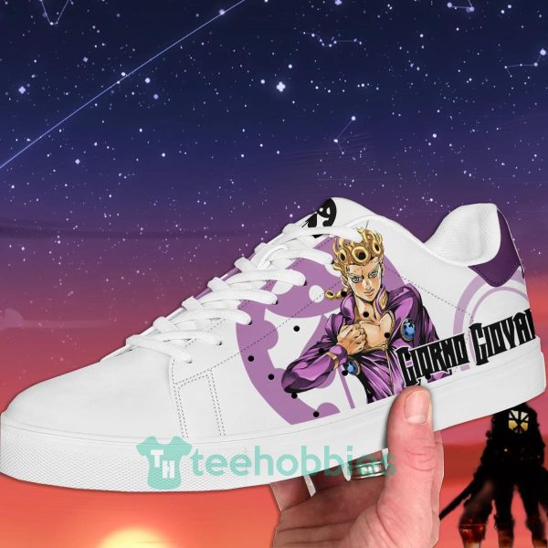 giorno giovanna custom anime jojos bizarre adventure skate shoes for men and women 2 ZNH8M 600x600px Giorno Giovanna Custom Anime Jojo's Bizarre Adventure Skate Shoes For Men And Women