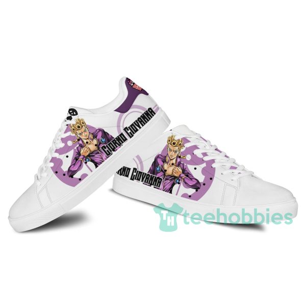 giorno giovanna custom anime jojos bizarre adventure skate shoes for men and women 3 dnBJd 600x600px Giorno Giovanna Custom Anime Jojo's Bizarre Adventure Skate Shoes For Men And Women