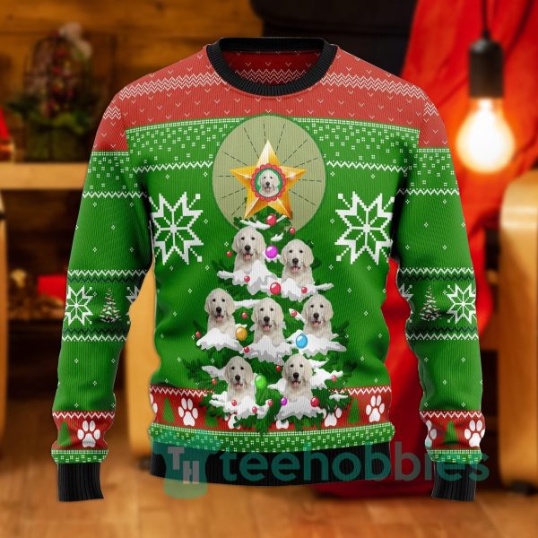 golden retriever pine christmas all over printed 3d sweater 1 PW6fa 600x600px Golden Retriever Pine Christmas All Over Printed 3D Sweater