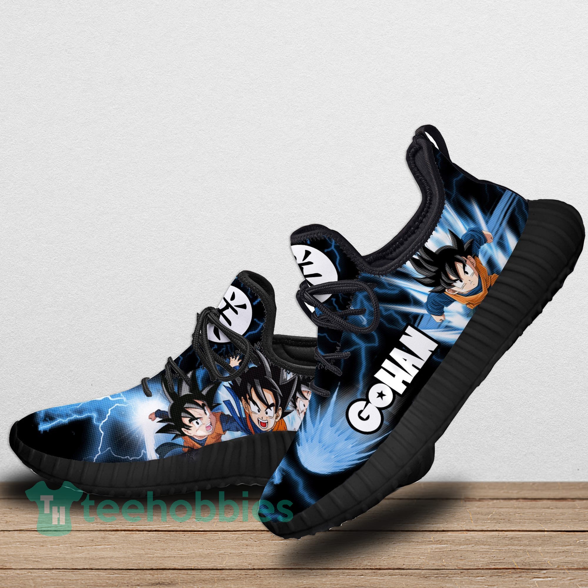 Custom hot sale dbz yeezys