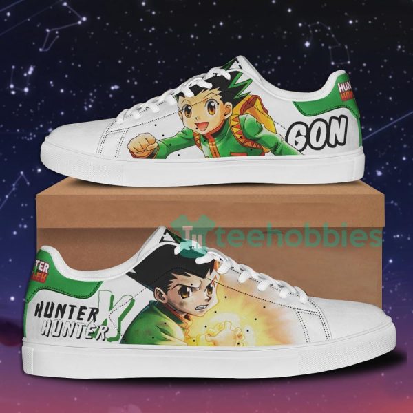 h26h gon hunter 26 hunter anime skate shoes for men and women 1 u9YhS 600x600px H&H Gon Hunter & Hunter Anime Skate Shoes For Men And Women