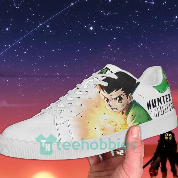 h26h gon hunter 26 hunter anime skate shoes for men and women 2 89Gzz 600x600px H&H Gon Hunter & Hunter Anime Skate Shoes For Men And Women
