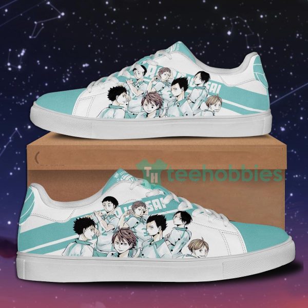 haikyu aoba johsai black haikyu custom anime skate shoes for men and women 1 idAji 600x600px Haikyu Aoba Johsai Black Haikyu Custom Anime Skate Shoes For Men And Women