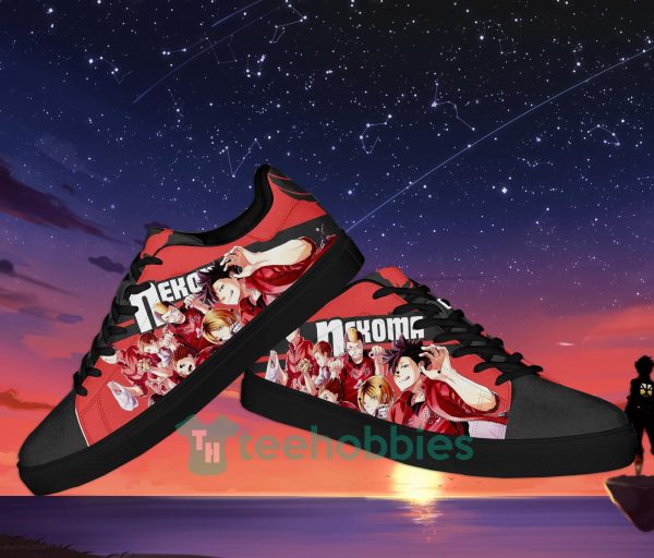 haikyu nekoma black haikyu custom anime skate shoes for men and women 2 2MlEF 600x512px Haikyu Nekoma Black Haikyu Custom Anime Skate Shoes For Men And Women