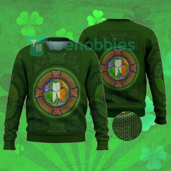 happy st patricks day ireland flag irish all over printed christmas sweater 1 z4fjp 600x600px Happy St Patrick?S Day Ireland Flag Irish All Over Printed Christmas Sweater