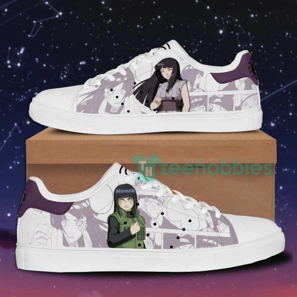 hinata hyuga custom naruto anime skate shoes for men and women 1 W83qL 600x600px Hinata Hyuga Custom Naruto Anime Skate Shoes For Men And Women