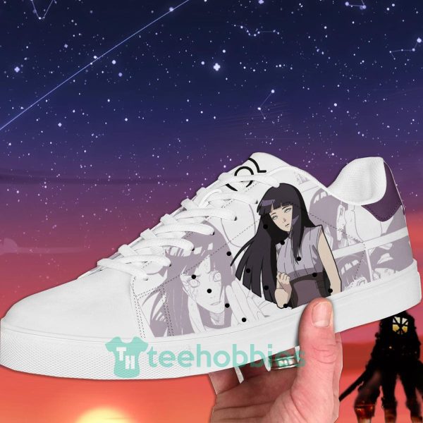 hinata hyuga custom naruto anime skate shoes for men and women 2 nzpKD 600x600px Hinata Hyuga Custom Naruto Anime Skate Shoes For Men And Women