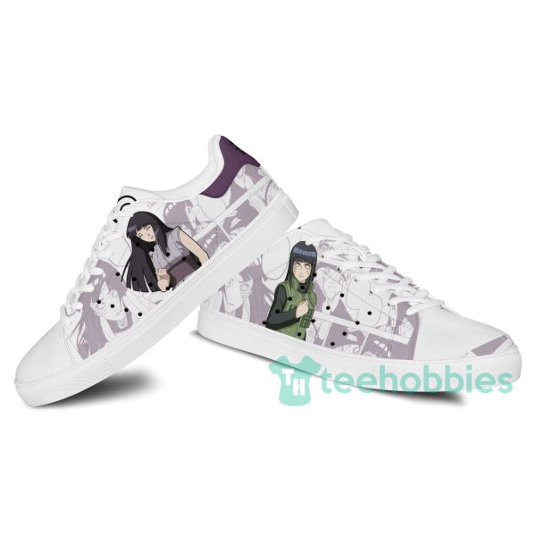 hinata hyuga custom naruto anime skate shoes for men and women 3 RwNbW 600x600px Hinata Hyuga Custom Naruto Anime Skate Shoes For Men And Women
