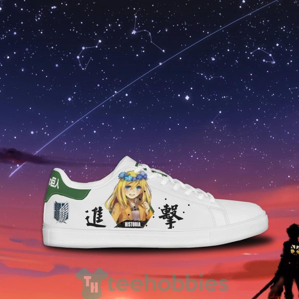 historia reiss custom attack on titan anime skate shoes for anime fans 2 rVnvG 600x600px Historia Reiss Custom Attack On Titan Anime Skate Shoes For Anime Fans