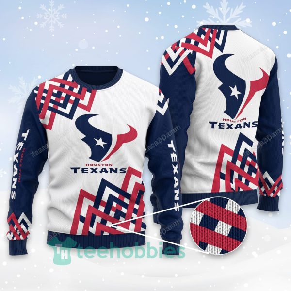 houston texans all over printed white christmas sweater 1 PtMAs 600x600px Houston Texans All Over Printed White Christmas Sweater