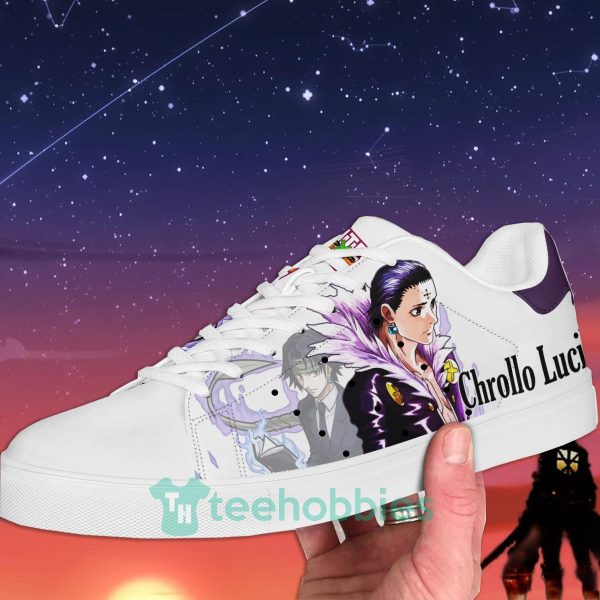 hunter 26 hunter chrollo lucilfer custom anime skate shoes for men and women 2 jIMUH 600x600px Hunter & Hunter Chrollo Lucilfer Custom Anime Skate Shoes For Men And Women
