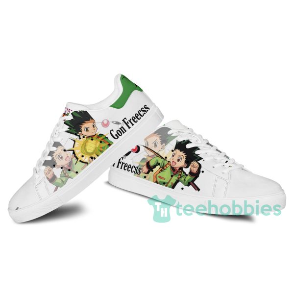 hunter 26 hunter gon freecss custom anime skate shoes for men and women 3 xDmIe 600x600px Hunter & Hunter Gon Freecss Custom Anime Skate Shoes For Men And Women