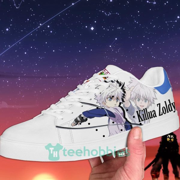 hunter 26 hunter killua zoldyck custom anime skate shoes for men and women 2 4fFT2 600x600px Hunter & Hunter Killua Zoldyck Custom Anime Skate Shoes For Men And Women