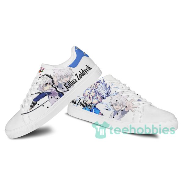 hunter 26 hunter killua zoldyck custom anime skate shoes for men and women 3 9Dh9y 600x600px Hunter & Hunter Killua Zoldyck Custom Anime Skate Shoes For Men And Women