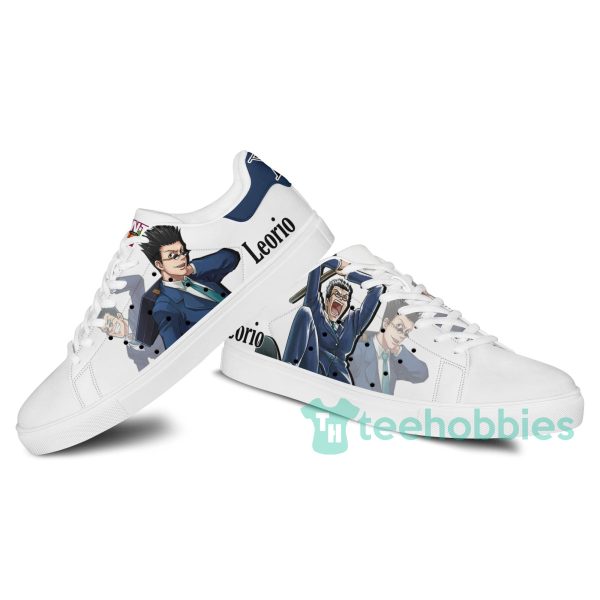hunter 26 hunter leorio paladiknight custom anime skate shoes for men and women 3 7KAu8 600x600px Hunter & Hunter Leorio Paladiknight Custom Anime Skate Shoes For Men And Women
