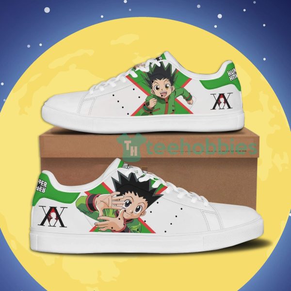 hunter x hunter anime skate shoes for anime fans gon freecss 1 VIf1x 600x600px Hunter x Hunter Anime Skate Shoes For Anime Fans Gon Freecss