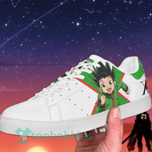 hunter x hunter anime skate shoes for anime fans gon freecss 3 4elkT 600x600px Hunter x Hunter Anime Skate Shoes For Anime Fans Gon Freecss