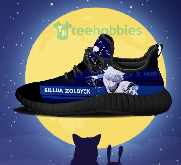hunter x hunter killua custom anime reze shoes sneaker 2 sgVRf 600x546px Hunter X Hunter Killua Custom Anime Reze Shoes Sneaker