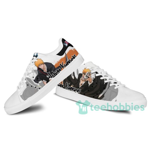 ichigo kurosaki custom anime bleach skate shoes for men and women 4 B47o8 600x600px Ichigo Kurosaki Custom Anime Bleach Skate Shoes For Men And Women