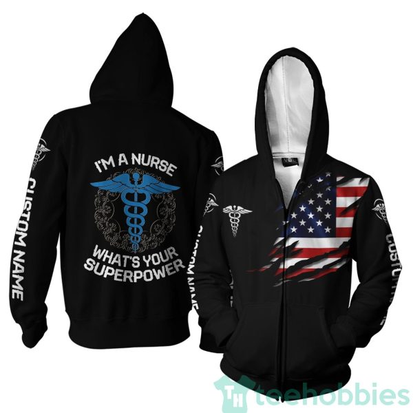 im a nurse whats your superpower american custom name for medical workers 3d hoodie zip hoodie 4 HyHYJ 600x600px I'm A Nurse What's Your Superpower American Custom Name For Medical Workers 3D Hoodie Zip Hoodie