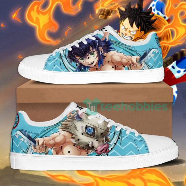 inosuke hashibira demon slayer anime custom shoes 1 d8vTk 600x600px Inosuke Hashibira Demon Slayer Anime Custom Shoes