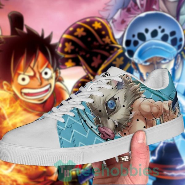 inosuke hashibira demon slayer anime custom shoes 2 ToVJ9 600x600px Inosuke Hashibira Demon Slayer Anime Custom Shoes