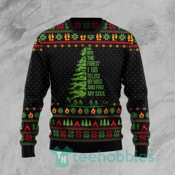 into the forest i go camping christmas all over printed 3d sweater 1 YZbAV 600x600px Into The Forest I Go Camping Christmas All Over Printed 3D Sweater