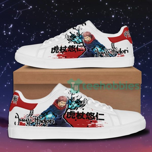 itadori yuuji custom anime jujutsu kaisen skate shoes for men and women 1 E5lWG 600x600px Itadori Yuuji Custom Anime Jujutsu Kaisen Skate Shoes For Men And Women