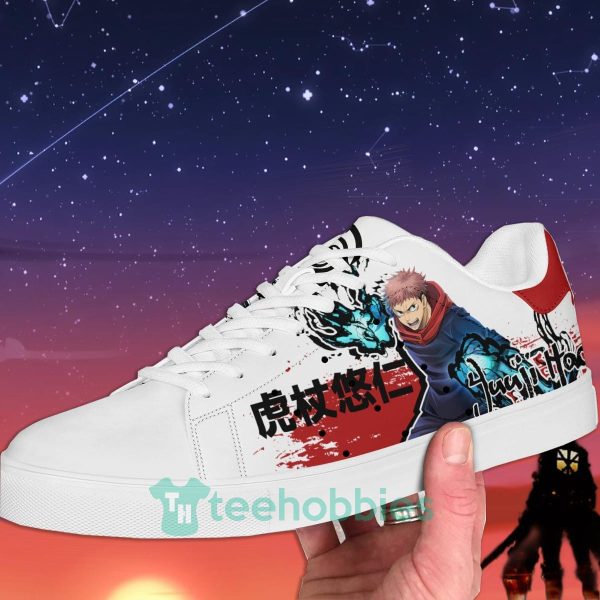 itadori yuuji custom anime jujutsu kaisen skate shoes for men and women 2 WiFw3 600x600px Itadori Yuuji Custom Anime Jujutsu Kaisen Skate Shoes For Men And Women