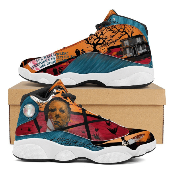 It's Halloween Everyones Ewtitled To One Good Scare Air Jordan 13 Shoes - Women's Air Jordan 13 - Orange