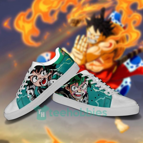 izuku midoriya custom deku my hero academia anime skate shoes for men and women 4 pCGMg 600x600px Izuku Midoriya Custom Deku My Hero Academia Anime Skate Shoes For Men And Women