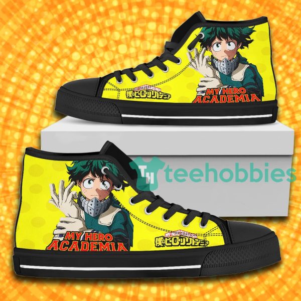 izuku midoriya my hero academia 3d high top canvas shoes 1 IyGAo 600x600px Izuku Midoriya My Hero Academia 3D High Top Canvas Shoes